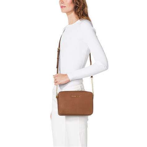 michael kors jet set travel small saffiano|mk jet set large crossbody.